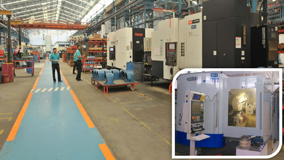 Facility for custom engineered geared motors